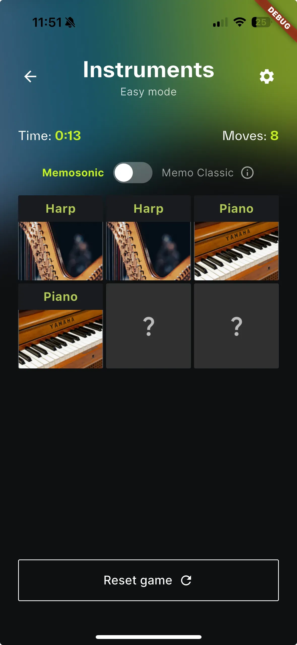 Memosonic mode